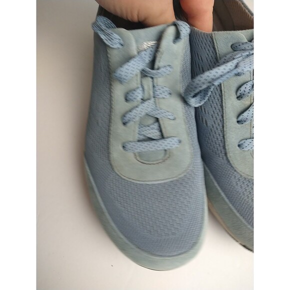 Dansko Woman 41/10.5-11 Blue Hayes Layer Upper Lace Up Sneakers - Picture 3 of 10